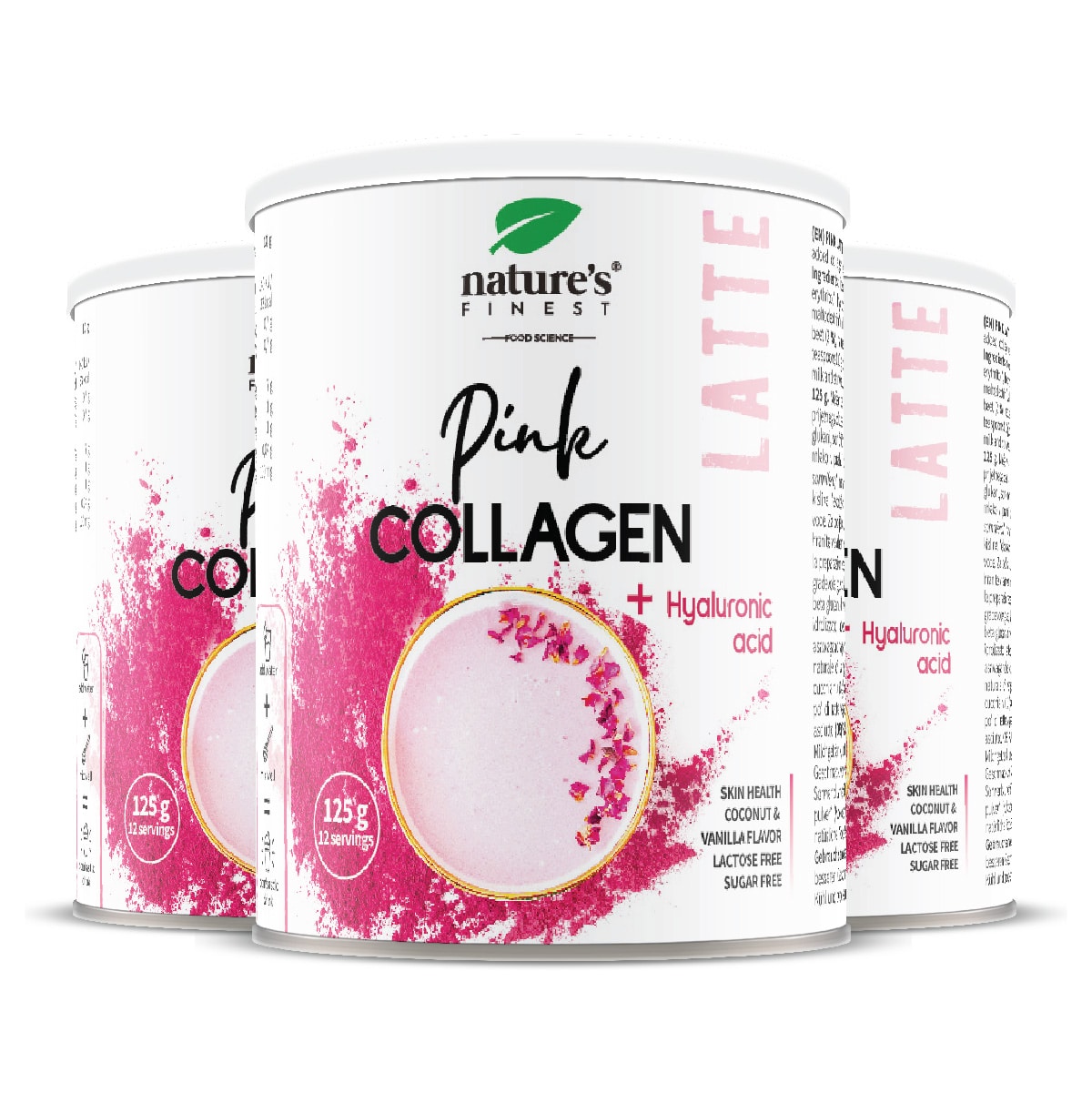 Pink Latte Collagen , 2+1 Grátis , Rotina De Cuidados Com A Pele , Saúde Da Pele , Pele Jovem, Radiante E Elástica , Hidratação Da Pele , 250g