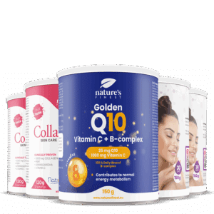 2x Beauty Hialurónico + 2x Colagénio SkinCare + Golden Q10 pacote