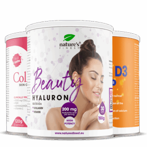 Beauty Hialurónico + Colagénio SkinCare + Vitamina D3 pacote