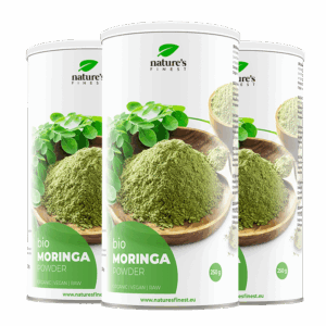Moringa em pó Bio 2+1 GRÁTIS