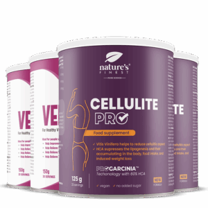 2x Cellulite PRO + 2x VEIN UP pacote