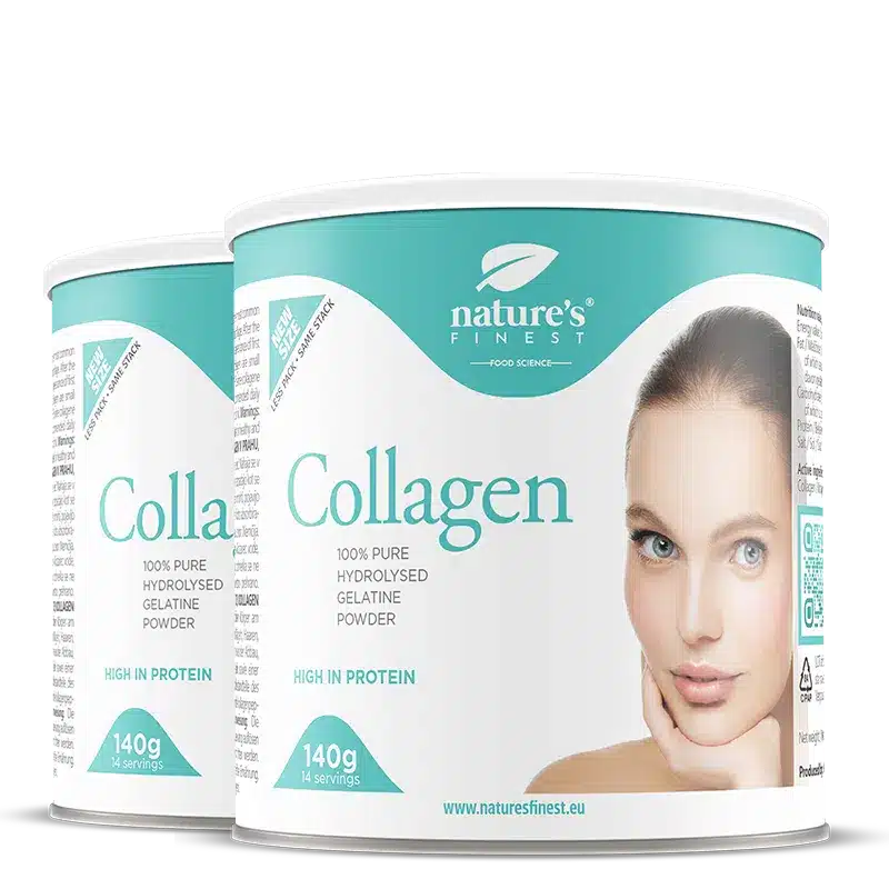 Nature's Finest Collagen Powder | Colagénio Hidrolisado Puro Em Pó | Colagénio Tipo Ii Para Elasticidade, Articulações E Vitalidade