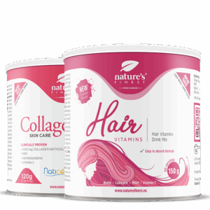 Colagénio SkinCare + Hair Vitamins pacote