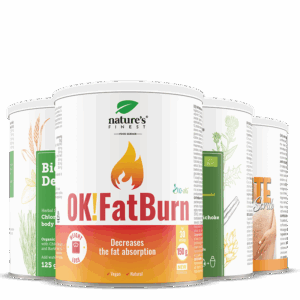 Detox FatBurn + Anti Cellulite esfoliante de café pacote