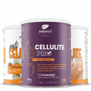 Cellulite PRO + 2x Anti Cellulite Coffee Scrub pacote