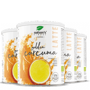 Golden Curcuma latte 4x pacote
