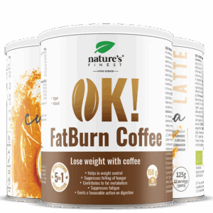 2x Golden Curcuma latte + OK!FatBurn Coffee pacote