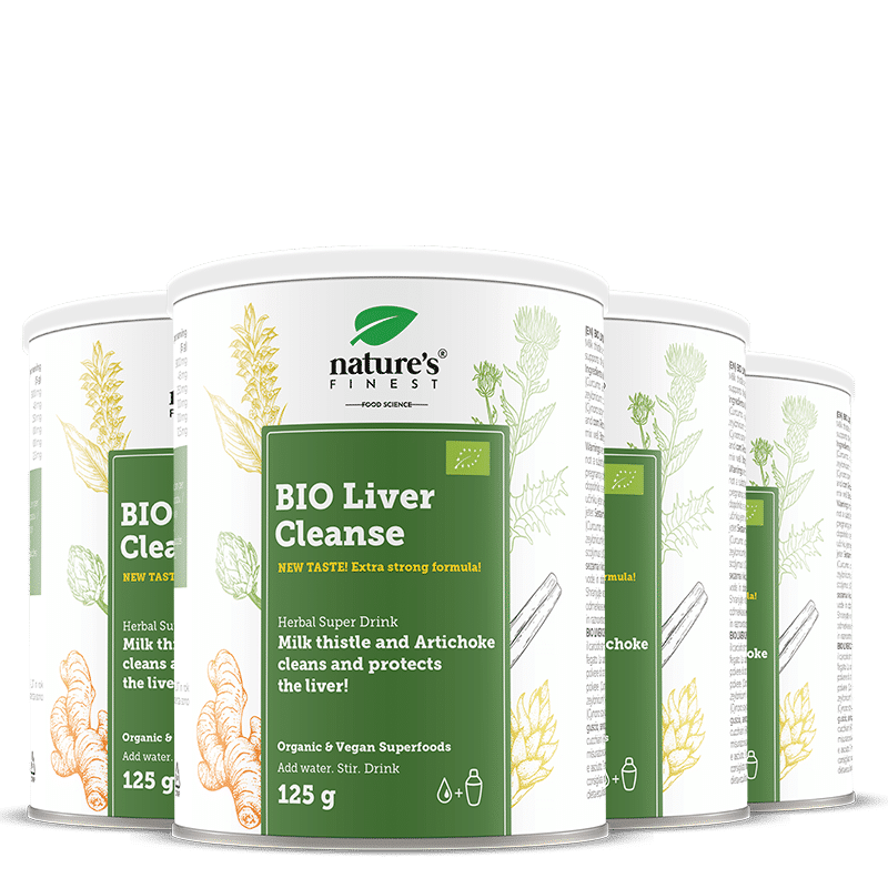 Liver cleanse – limpeza de fígado 4x pacote