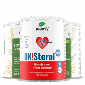 OK!Sterol Forte+ 2x Liver Cleanse pacote