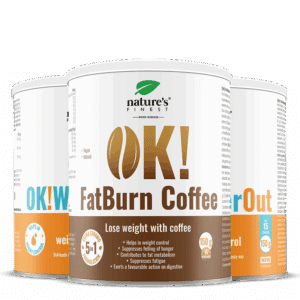 OK!FatBurn Coffee + OK!WaterOut pacote