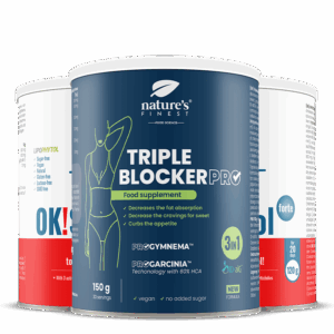 Triple Blocker PRO + 2x OK!Sterol Forte pacote
