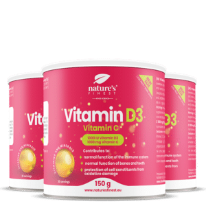 Vitamin D3 + Vitamin C pacote