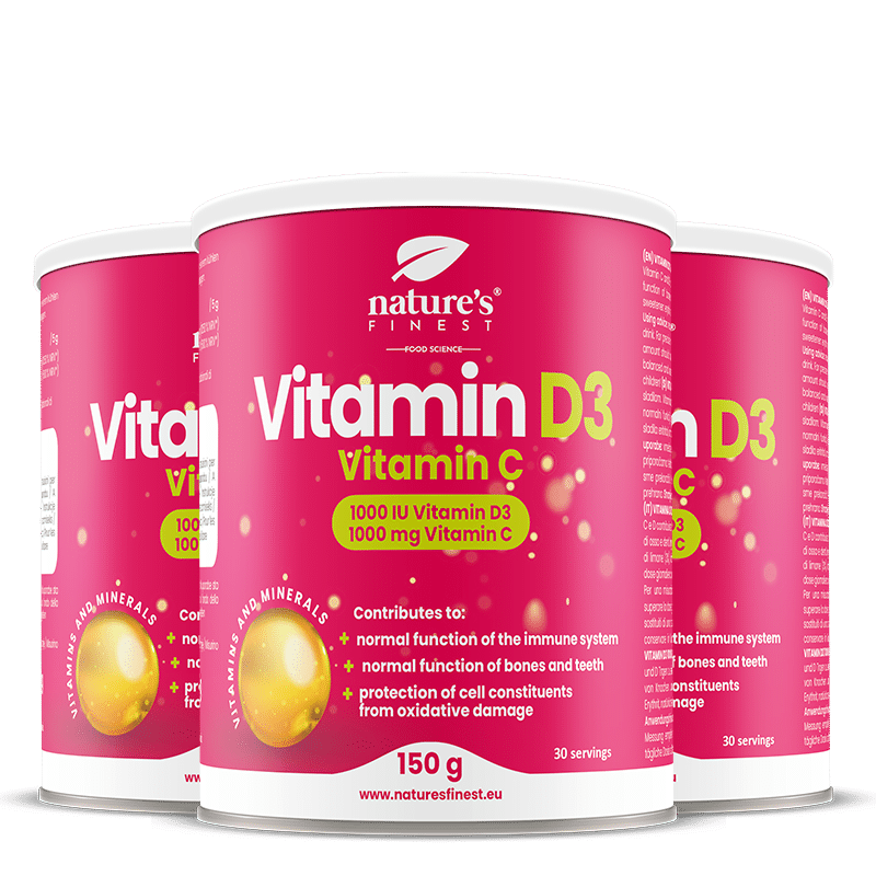 Vitamin D3 + Vitamin C paket PT