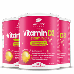 Vitamina D3 + Vitamina C pacote