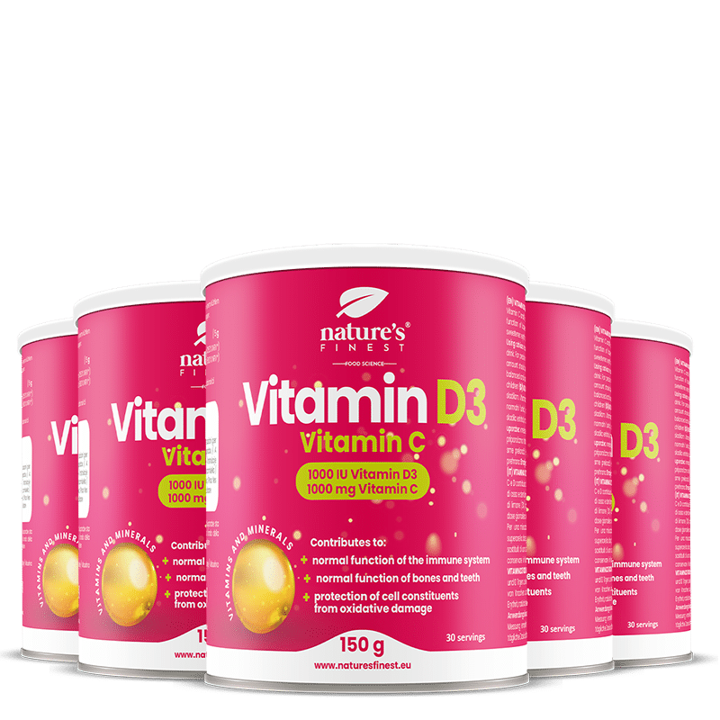 Vitamina D3 + Vitamina C 2+3
