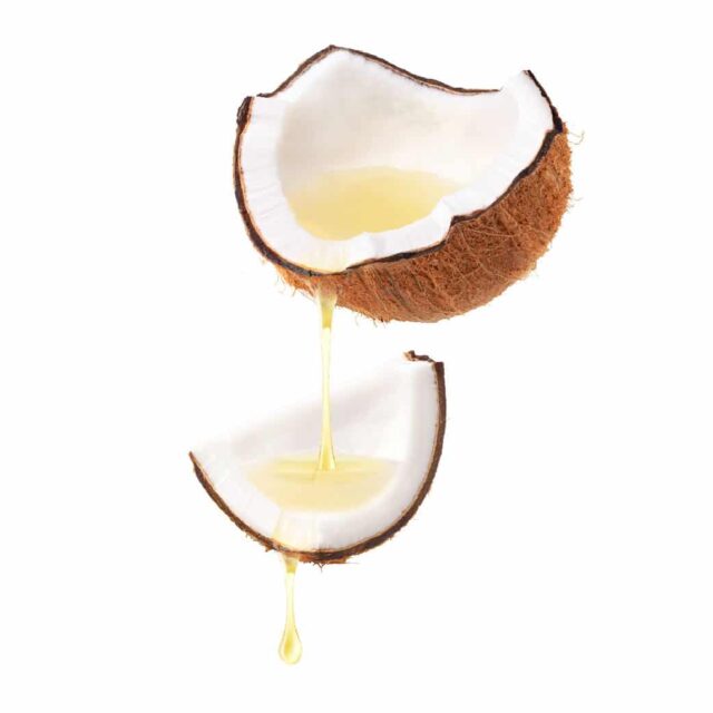 Óleo de coco e amêndoa
