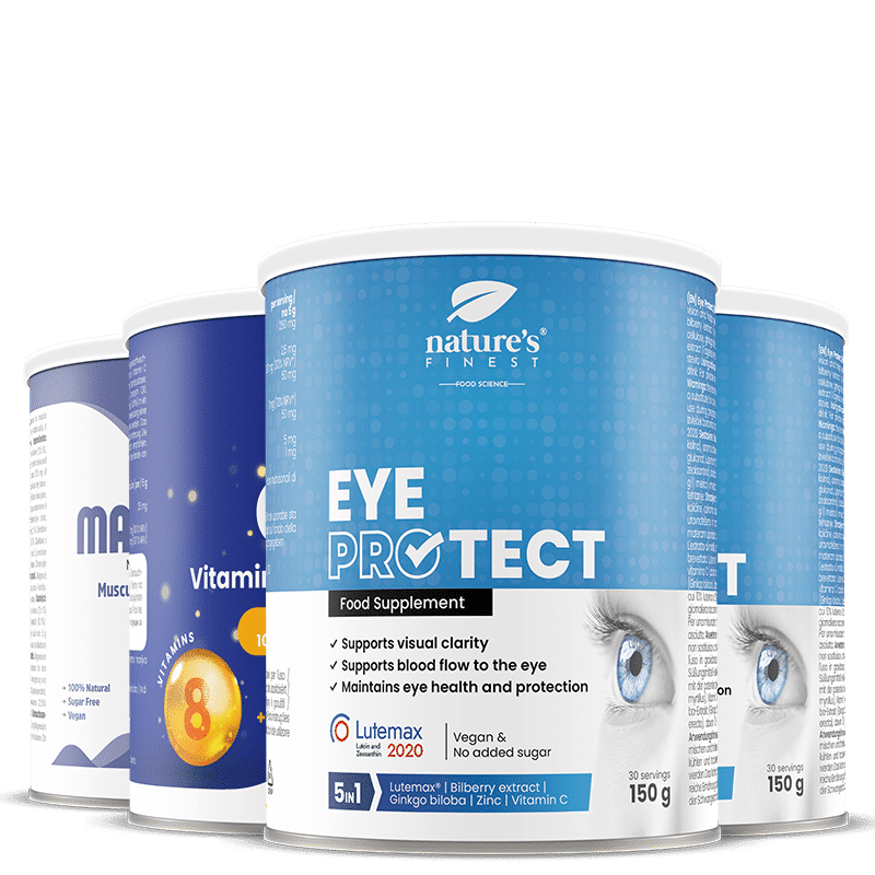 2x Eye PROtect + Golden Q10 + Magnesium pacote
