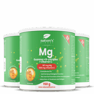 Pacote 3x Magnésio + Guaraná + Complexo-B+ Vitamina C