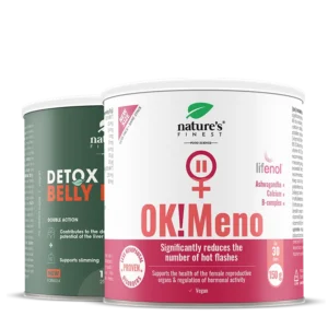 OK!Meno + Detox Belly Burn pacote