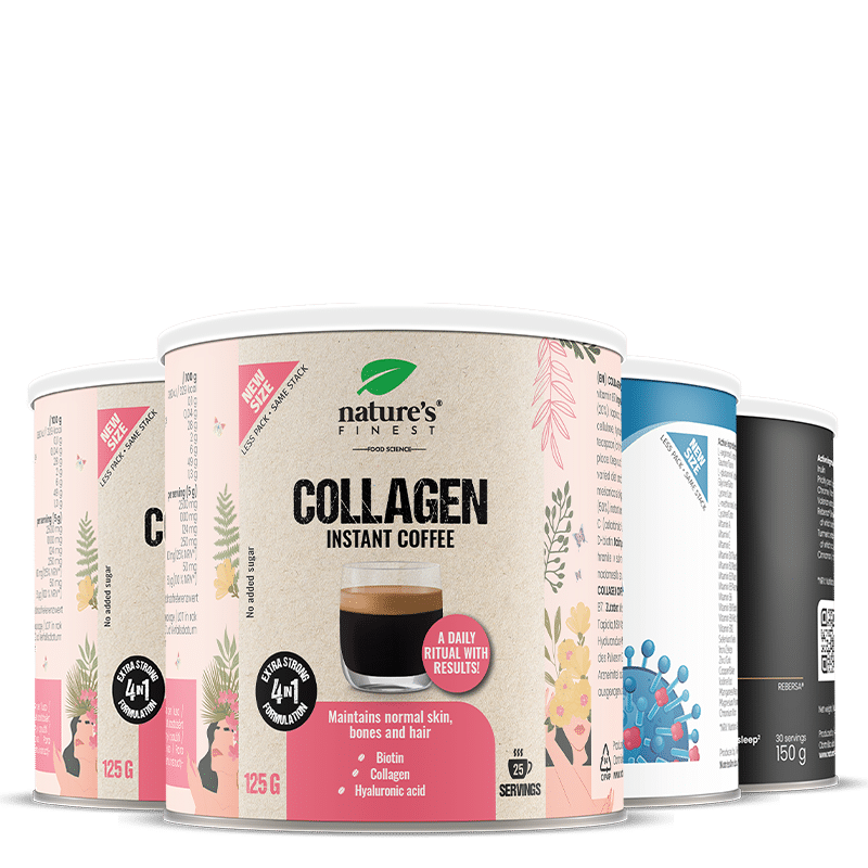 2x Collagen Coffee + Night GLPRO-1  + IMUNUP pacote