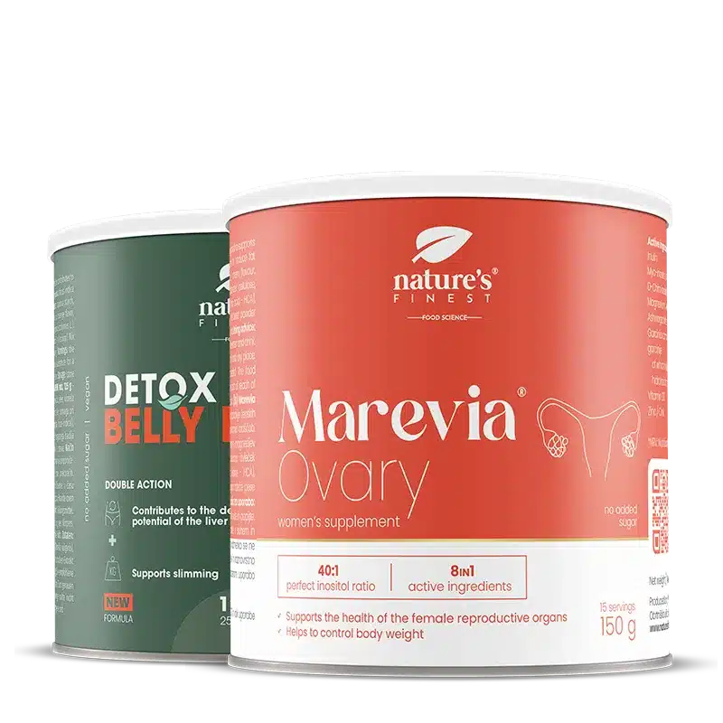 Marevia Ovary + Detox Belly Burn pacote
