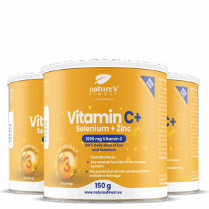 Vitamina C + Selénio + Zinco 2+1 GRÁTIS