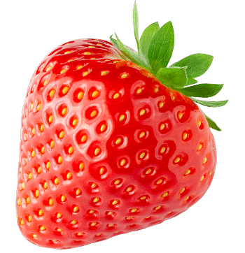 Pó de morango