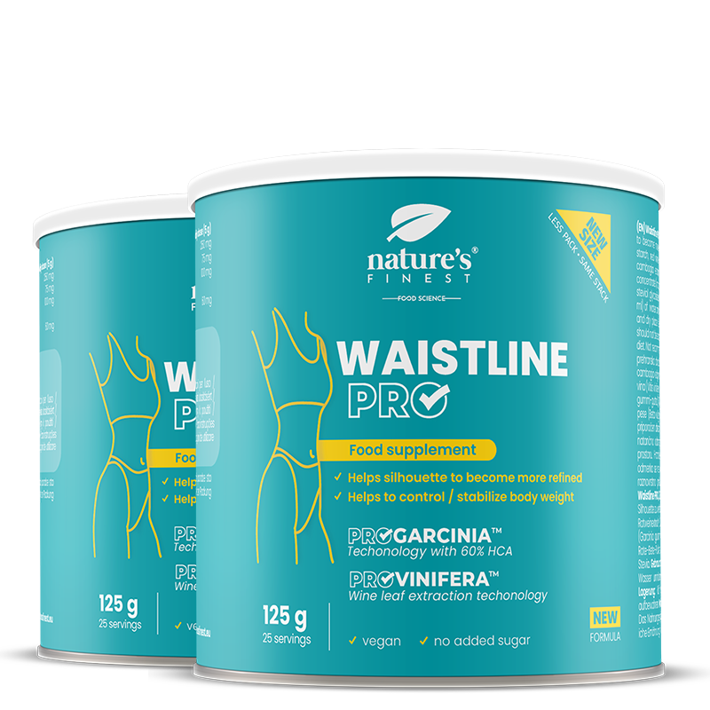 Nature's Finest Waistline PRO | garcinia HCA e extrato de vinho tinto para apoio da cintura | apoio ao controlo do apetite e gestão do peso